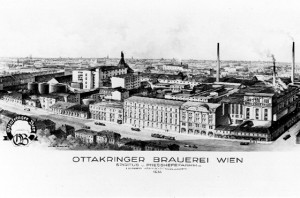 Ottakringer brewery - historic picture - Copyright Ottakringer