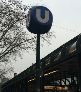 Underground-sign in Vienna
