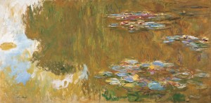 Claude Monet, Der Seerosenteich, um 1917-1919, Albertina, Wien - Sammlung Batliner